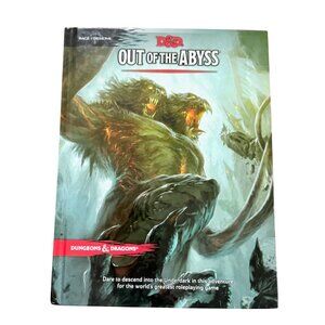Dungeons & Dragons Out Of The Abyss 5th Edition Rage Of Demons Hardcover D&D